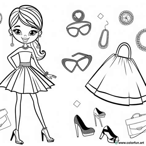 Image result for Top Model Coloring Book