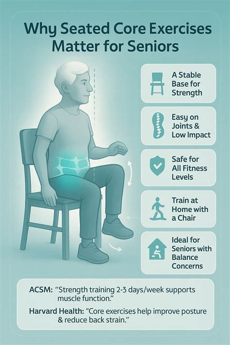 10 Best Seated Core Exercises for Seniors (Safe and Easy)