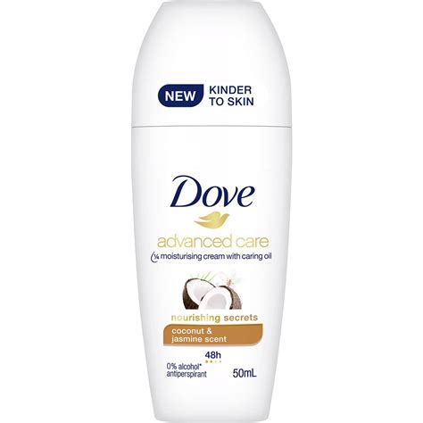Dove Womens Roll On Deodorant Coconut 50ml | Woolworths