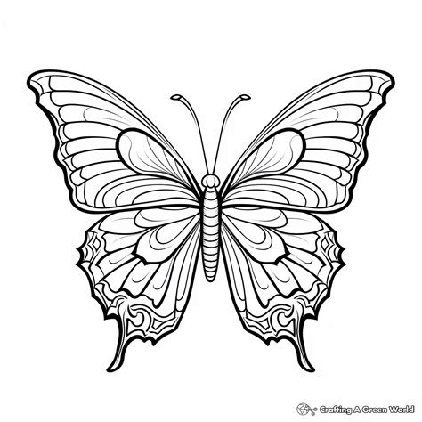 Butterfly Coloring Inspo