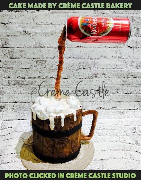 Buy Dripping beer in wooden mug Online – Creme Castle