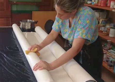 Canvas floor cloth canvas preparation – Laurels Originals