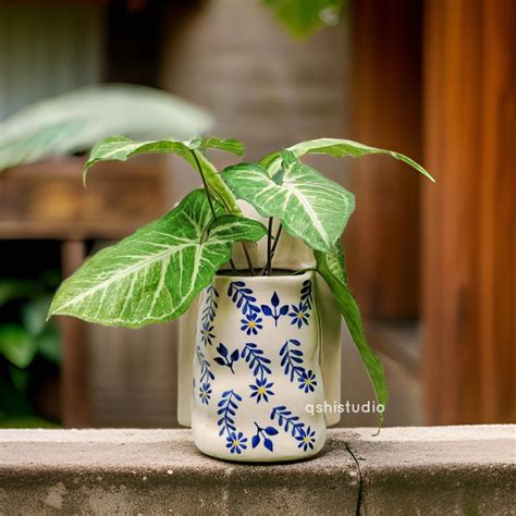 Wall Planter - Indigo – Qshi Studio