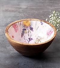 Nestroots Wooden Serving Tray with Golden Finish Handle|Brown Wooden ...