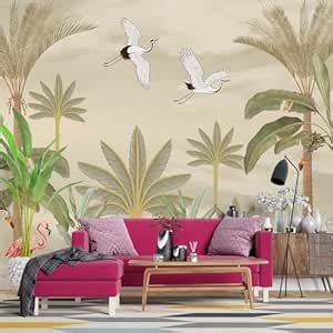 PAPER PLANE DESIGN Exquisite Tropical Leaves and Nature Wall Mural ...