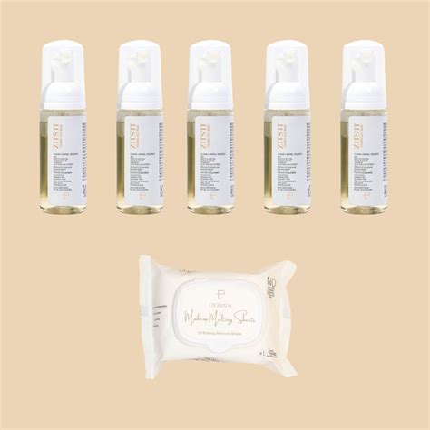 BUY 2 GET 6 (COMBO OF 5 ZITSIT FACEWASH 100ML & 1 MAKEUP WIPES ...