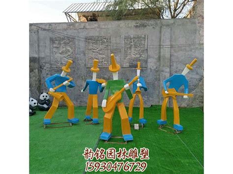 喜剧人玻璃钢雕塑-上海灵闪美陈工厂