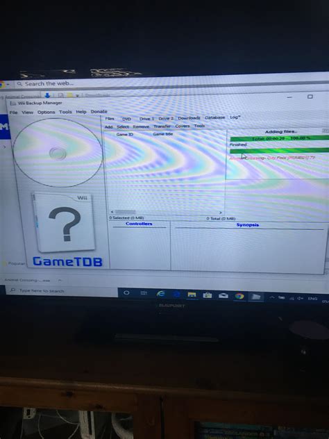 Image result for Wii Backup Manager Not Adding Files
