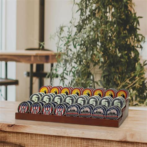 LIUYALO 100% Solid Wood Challenge Coin Display India | Ubuy