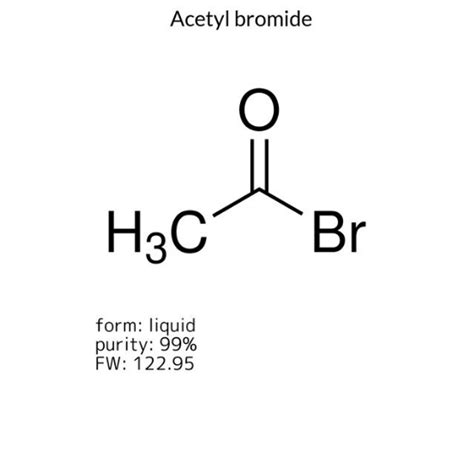 Acetyl bromide, 1 X 500 g (135968-500G) | MilliporeSigma® (Sigma-Aldrich)