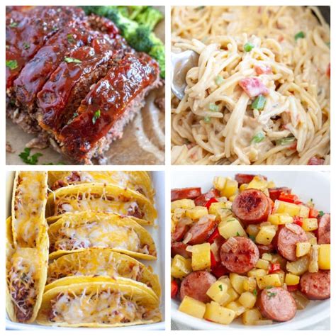 Everyday Dinner Menu Ideas at Charles Dunaway blog
