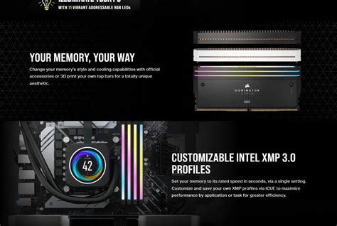 Buy Corsair Dominator Titanium RGB White DDR5 32GB 7200MHz RAM