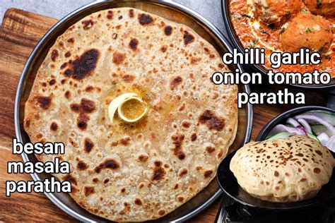 टमाटर प्याज पराठा रेसिपी | tomato onion paratha in hindi | प्याज़ टमाटर ...
