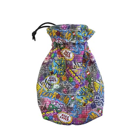 Q-Workshop - Full Art Dice Pouch Graffiti - Pen and Paper Games Schweiz