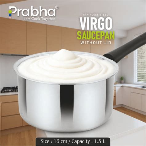 Virgo Saucepan Without Lid | PrabhaSteel