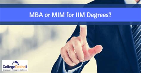 MIM or MBA: IIM Degree Nomenclature Undecided | CollegeDekho