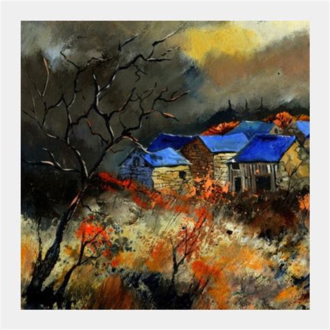 Witches' Landscape Square Art Prints PosterGully Specials