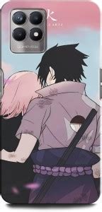 INTELLIZE Back Cover for Realme Narzo 50 SASUKE UCHIHA, SAKURA HARUNO ...