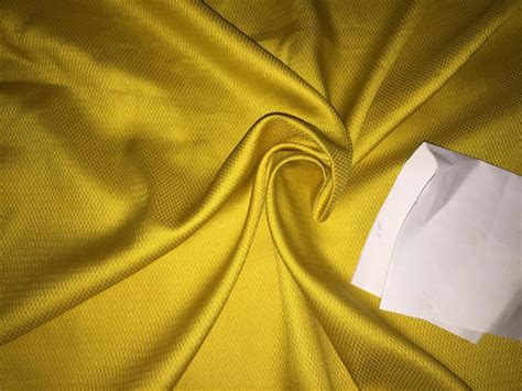 Tencel Dobby Structured Mustard Color Fabric 58" wide [11665] – The ...