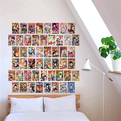 Buy Waschbär 50PCS Anime Magazine Covers Aesthetic Pictures Wall ...