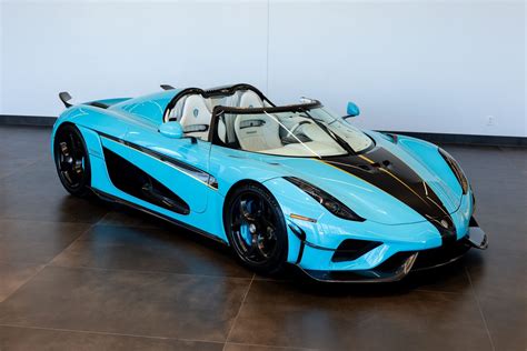 Rare Koenigsegg Regera With Ghost Package For Sale