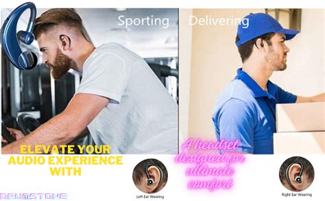 Drumstone ( 15 Years Warranty Wireless Headset S109 Bluetooth v5.0 Ear ...