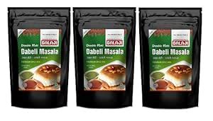 Galaji Double Roti - Dabeli Masala 100 Grams x 3 Packets Homemade ...