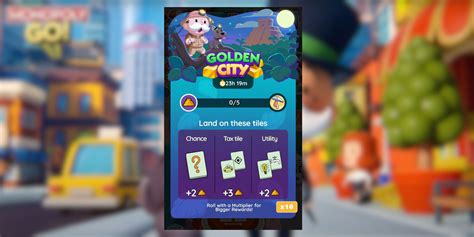 Monopoly GO: Golden City Rewards And Milestones