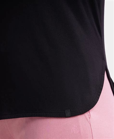 Buy Micro Modal Cotton Relaxed Fit Solid Round Neck Full Sleeve T-Shirt ...