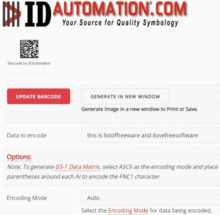 Image result for Data Matrix Generator