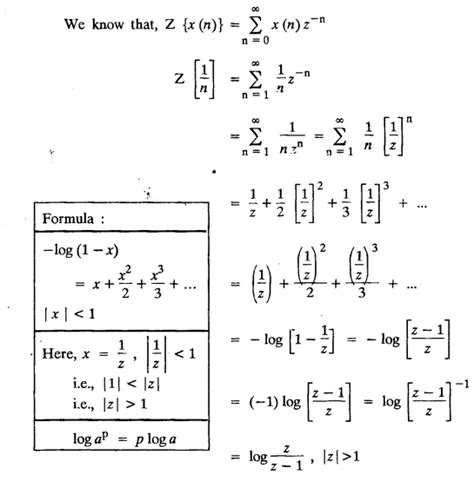 z - transforms - Applications, Elementary properties, Definition ...