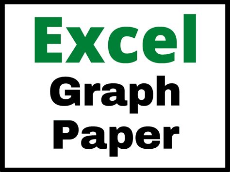 Image result for Excel Graph Paper