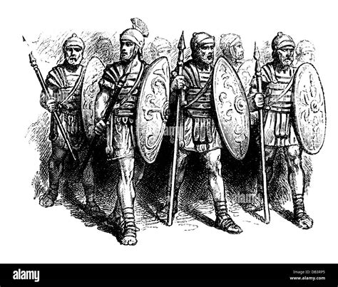 Roman Legionary Drawing