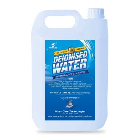 Buy Water Care Technologies Deionized Water|Demineralised (DM Water ...
