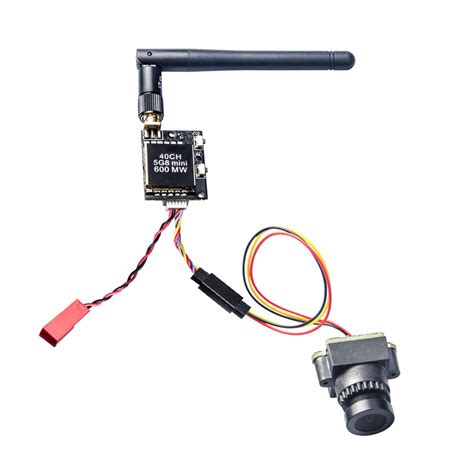 AKK KC03 2.8MM 120 Degree 800TVL NTSC Switchable Camera with 40CH 600mW ...