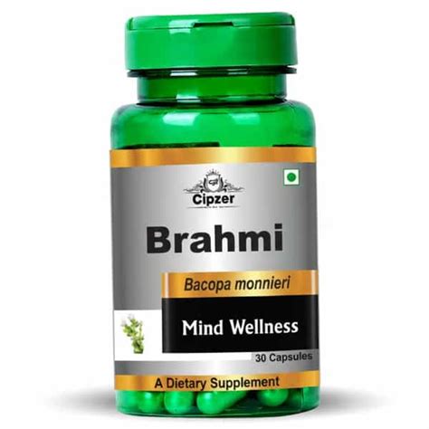 Buy CIPZER BRAHMI 30 CAPSULES | SUPPORTS MEMORY| BRAIN HEALTH ...