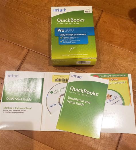 QuickBooks 2010 Software 的图像结果