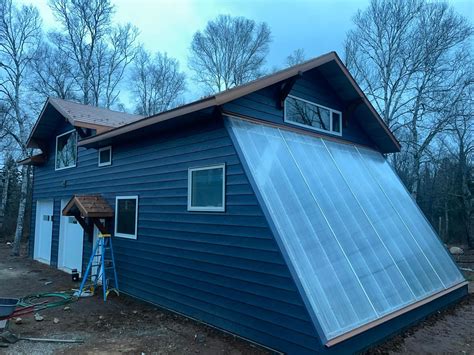 Sleek Blue Building with EDCO Metal Roof in Isabella MN | Iron Ridge ...
