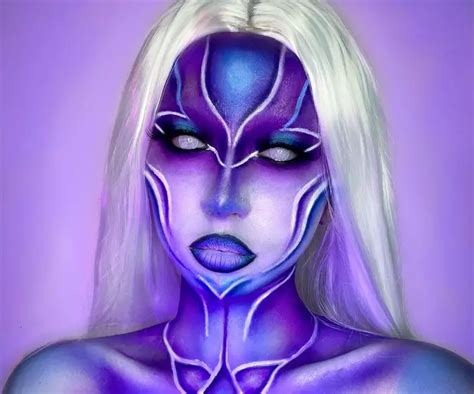 Image result for Alien Space Makeup