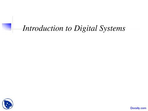 Image result for Digital Systems Introduction