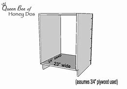 Image result for How to Build Cabinet Box