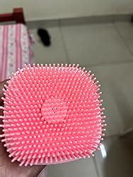 HUDACRUSH Blue Body Scrubber with Soap Dispenser Bath Brush, Body brush ...