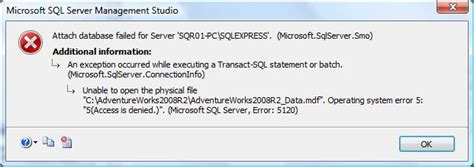 Image result for SQL Access Denied Invalid Setting