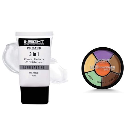 Insight Primer | 3 In 1 Oil Free (PRIMER) & Insight Cosmetics Pro ...
