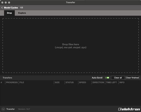 Model cycles connectivity - Elektron Gear - Elektronauts