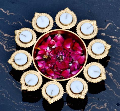 Buy DSH Beautiful Urli Bowl Decorative Bowl for Flowers and Tea Light ...