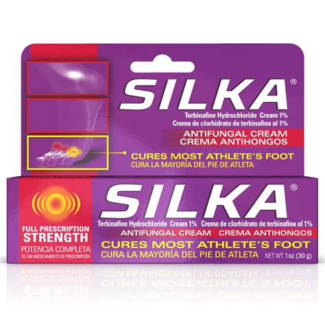 Buy SILKA Anti-Fungal Cream, Clinical Anti-Fungus Foot , Jock Itch ...