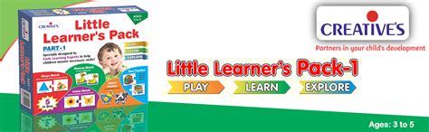 Buy Creative's Little Learner's Pack Part-1 | Early Leaning Kits ...