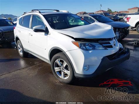 2015 TOYOTA RAV4 XLE Gasoline - 2T3WFREVXFW160490
