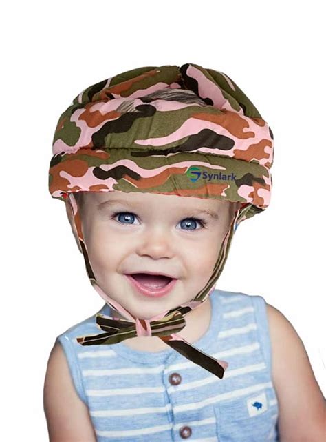 Synlark Toddler Baby Safety Helmet, Adjustable Cushion Breathable ...
